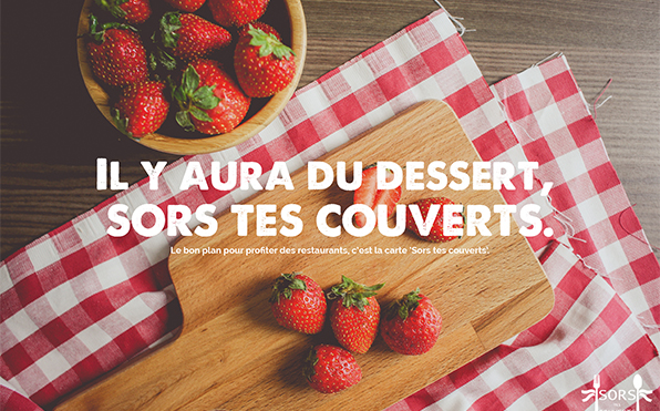 Visuel 1 campagne Sors tes couverts de Dherbomez Bastien